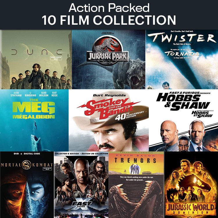 Action Packed - 10 Film Collection [DVD]