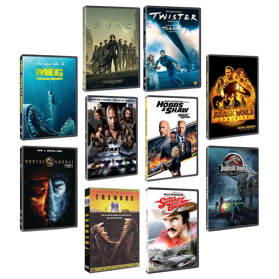Action Packed - 10 Film Collection [DVD]